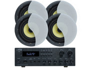 Weconic Bluetooth Amplifier 8" Ceiling Speaker Package Cafe Restaurant 182C+LGC83