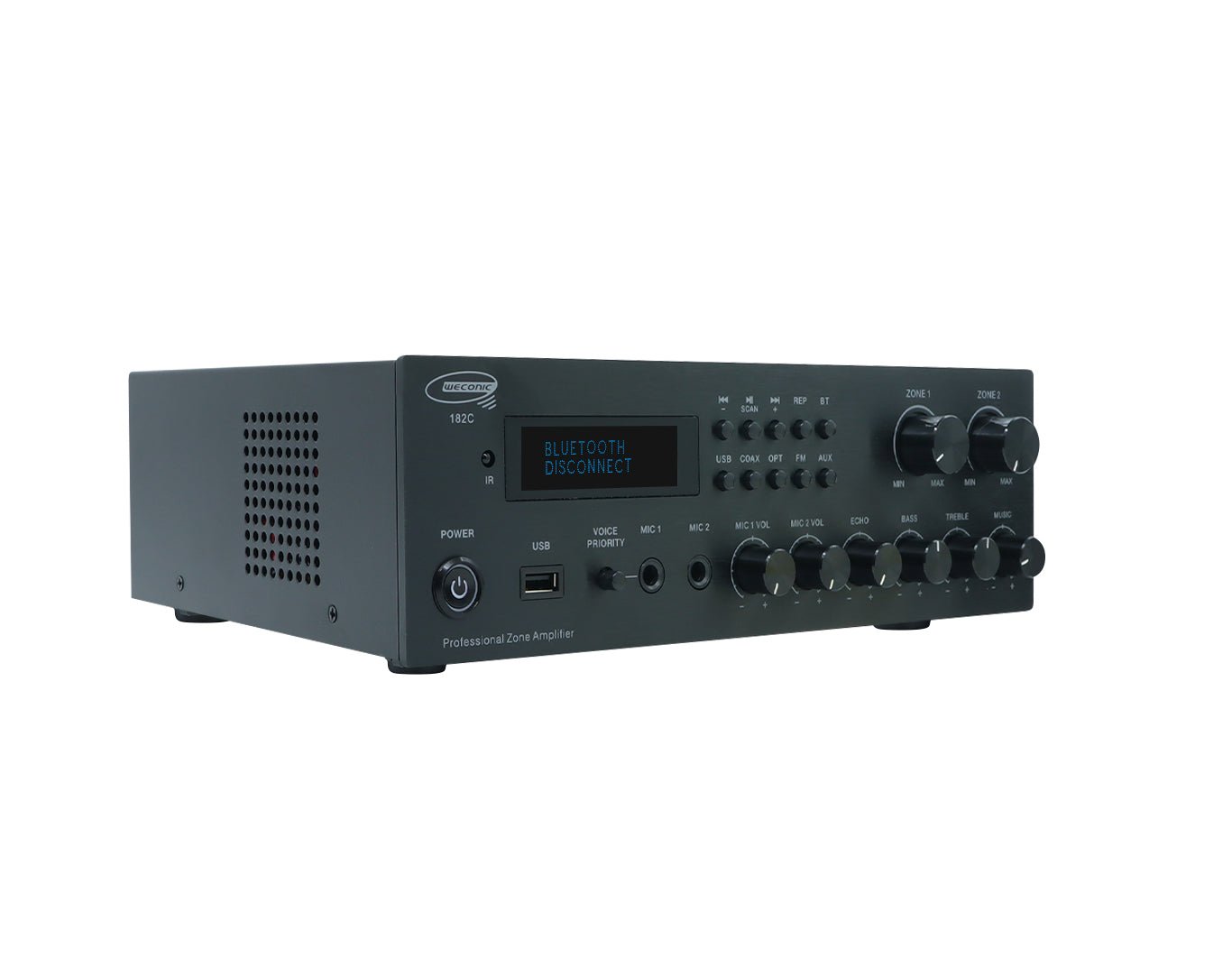 Weconic Bluetooth Amplifier 5.25" Ceiling Speaker Package Cafe Restaurant 182C+SA350W