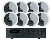 Weconic 5.25" Restaurant Ceiling Speaker Package with 320W Bluetooth Amplifier SA350W