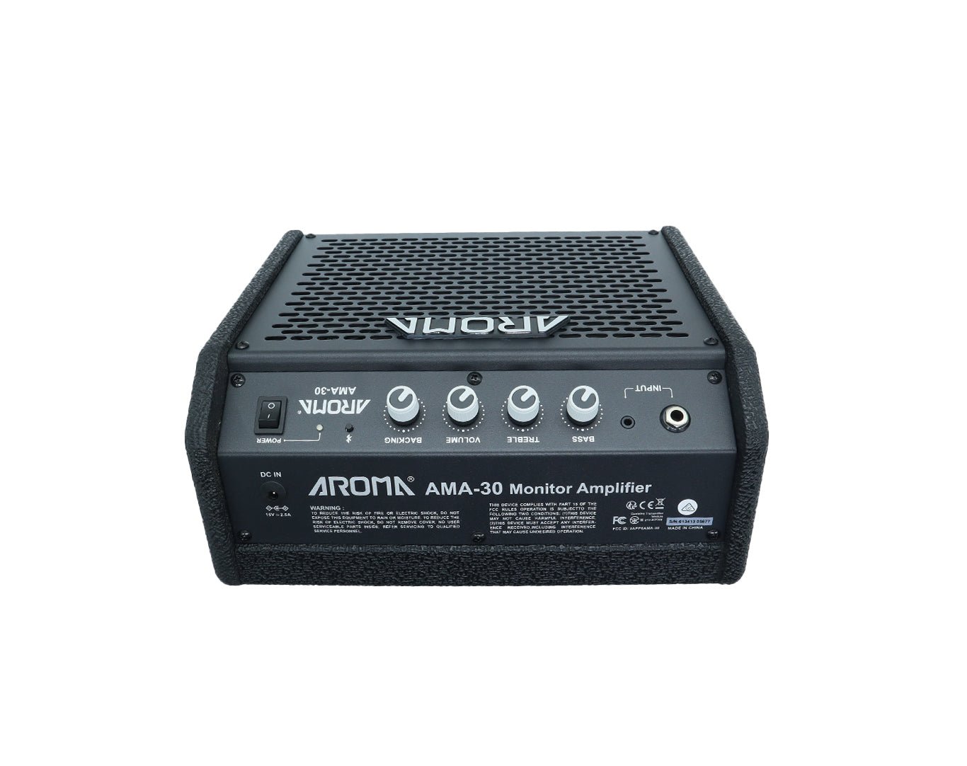 AROMA 30W Monitor Amplifier with Bluetooth AMA-30