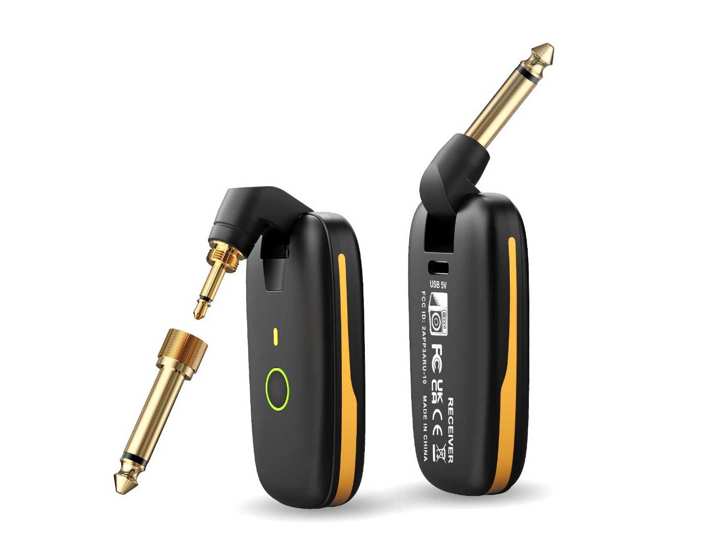 Aroma Wireless Guitar System Rechargeable 50m Range ARU-10