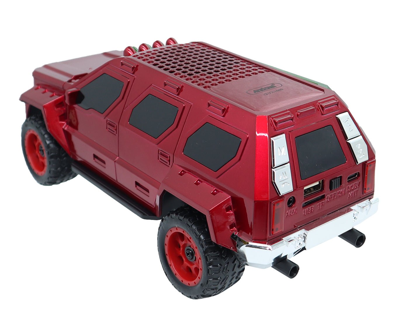 Andowl Portable Wireless Bluetooth Speaker Truck Q-YX1869 Red