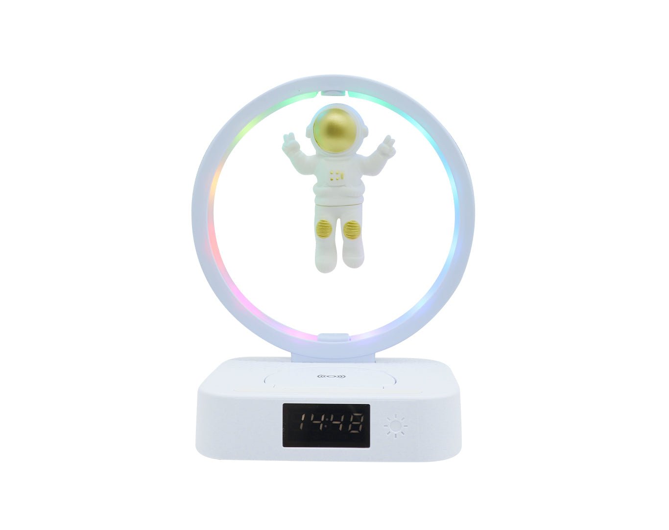 Portable Bluetooth Speaker with LED Lights Floating Astronaut Y558