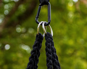 Equip Avocado Macrame Hanging Chair Black