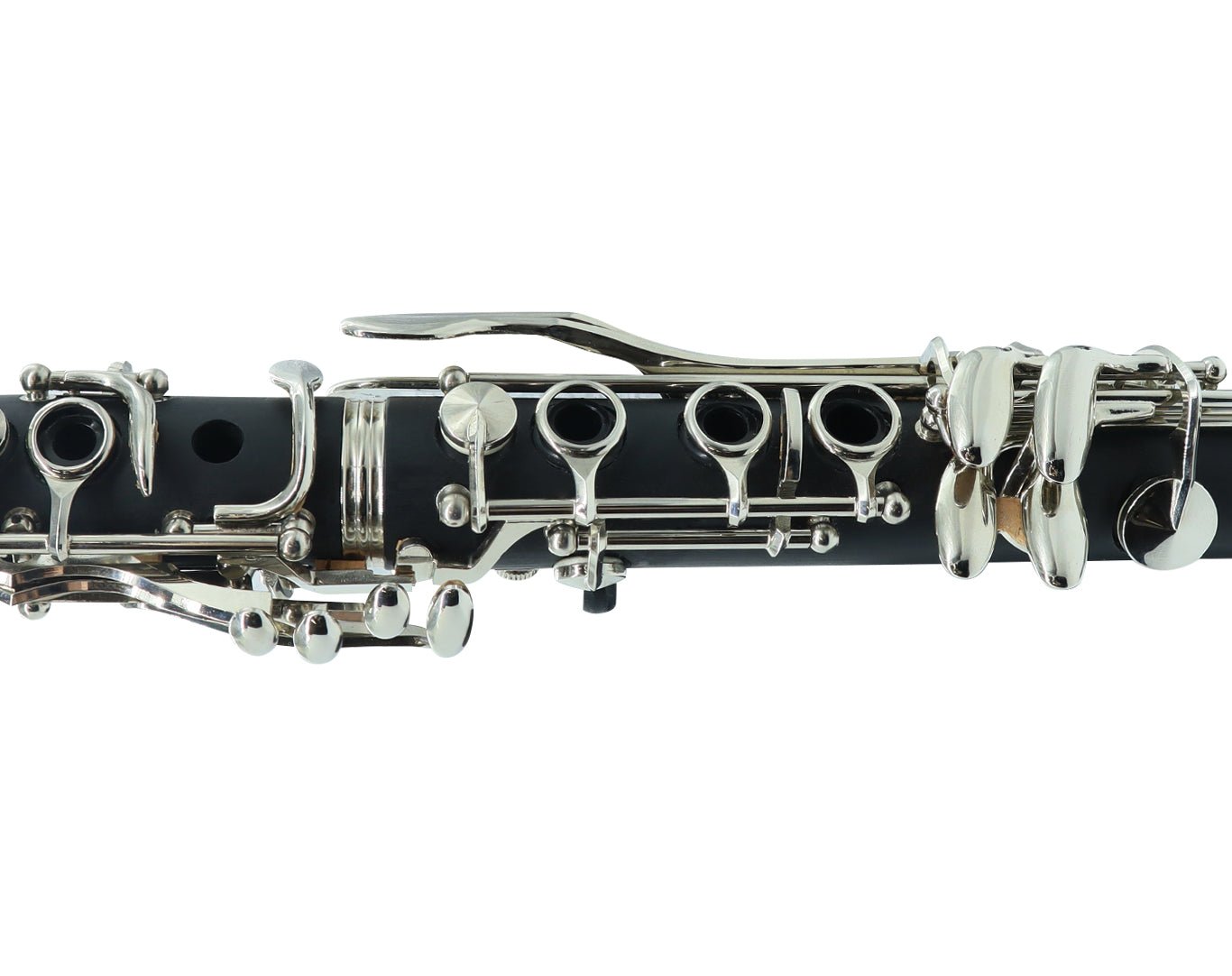 Student Clarinet Black Wood Finish Bb 17 Key with Soft Case MK-104