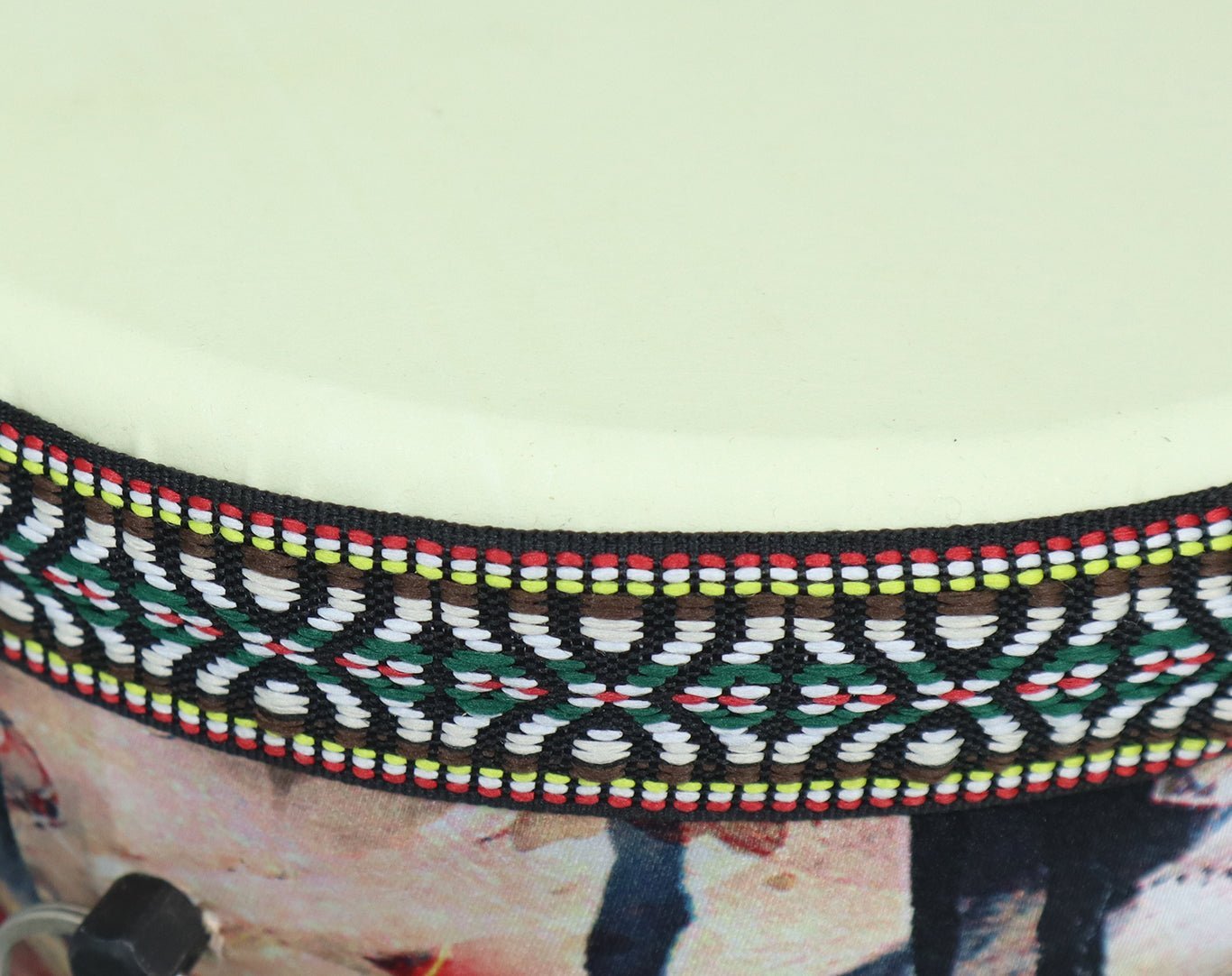 Freedom 8" African Djembe Hand Drum Padded Case Red & Yellow WMA816-RED