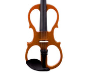 Freedom Student Electric Violin with Case Black White Natural EV31