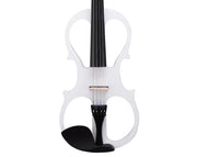 Freedom Student Electric Violin with Case Black White Natural EV31