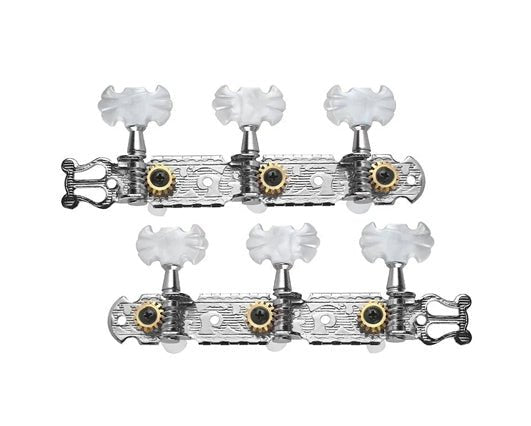 Tuning Pegs Machine Heads for Classical Acoustic Guitar 3L+3R Set 6pc G311