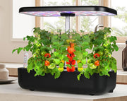 Hydroponic Growing System 12 Pots Indoor Garden with LED Grow Light