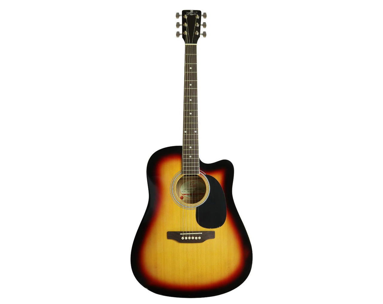 41" Acoustic Guitar Cutaway Sunburst HW41C-201-SB