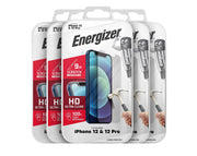 Bulk Pack of 10 ENERGIZER Glass Screen Protector For iPhone IP 12 / 12 PRO IP12GLASSX10