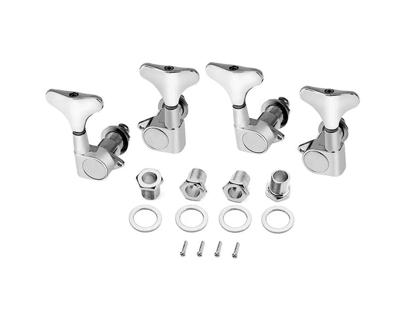 Tuning Pegs Machine Heads for Bass Guitars 2L+2R Set 4pc K815