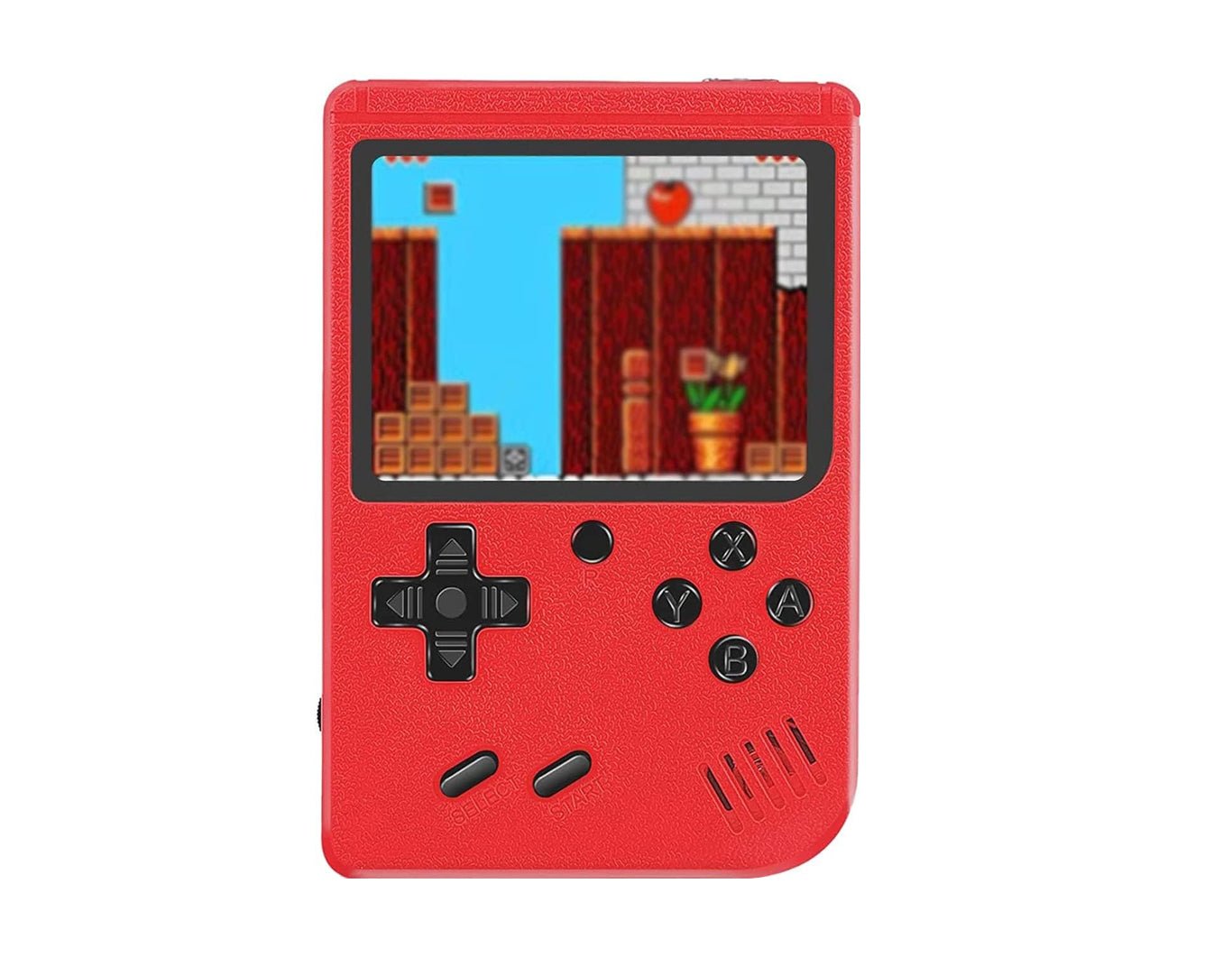 400 Game Handheld Mini Retro Gaming Console 3" Screen Red KOS25002-RED