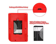 400 Game Handheld Mini Retro Gaming Console 3" Screen Red KOS25002-RED