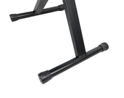 Single Braced Padded Keyboard Stool Collapsible KT100