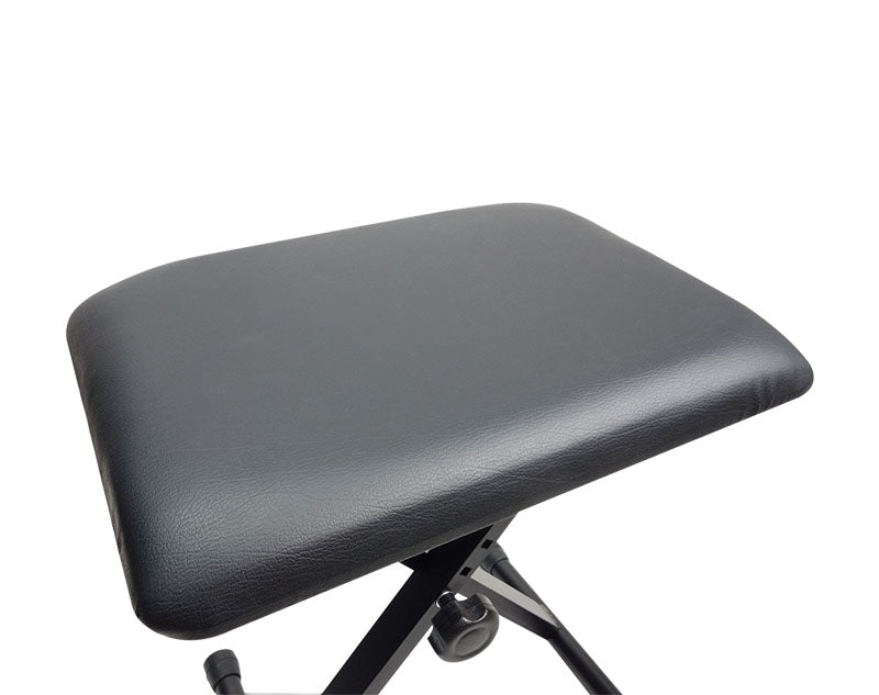 Single Braced Padded Keyboard Stool Collapsible KT100