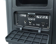 WECONIC 400W Portable Bluetooth Karaoke Speaker Clear Dome Light LG-665