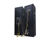 EDEN Twin Bluetooth Karaoke Speaker Towers Dual Wireless Microphones ED1001