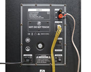 EDEN Twin Bluetooth Karaoke Speaker Towers Dual Wireless Microphones ED1001