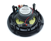 Weconic 8" Rimless Ceiling Speakers 200W Commercial Grade Easy Install Pair LGC83