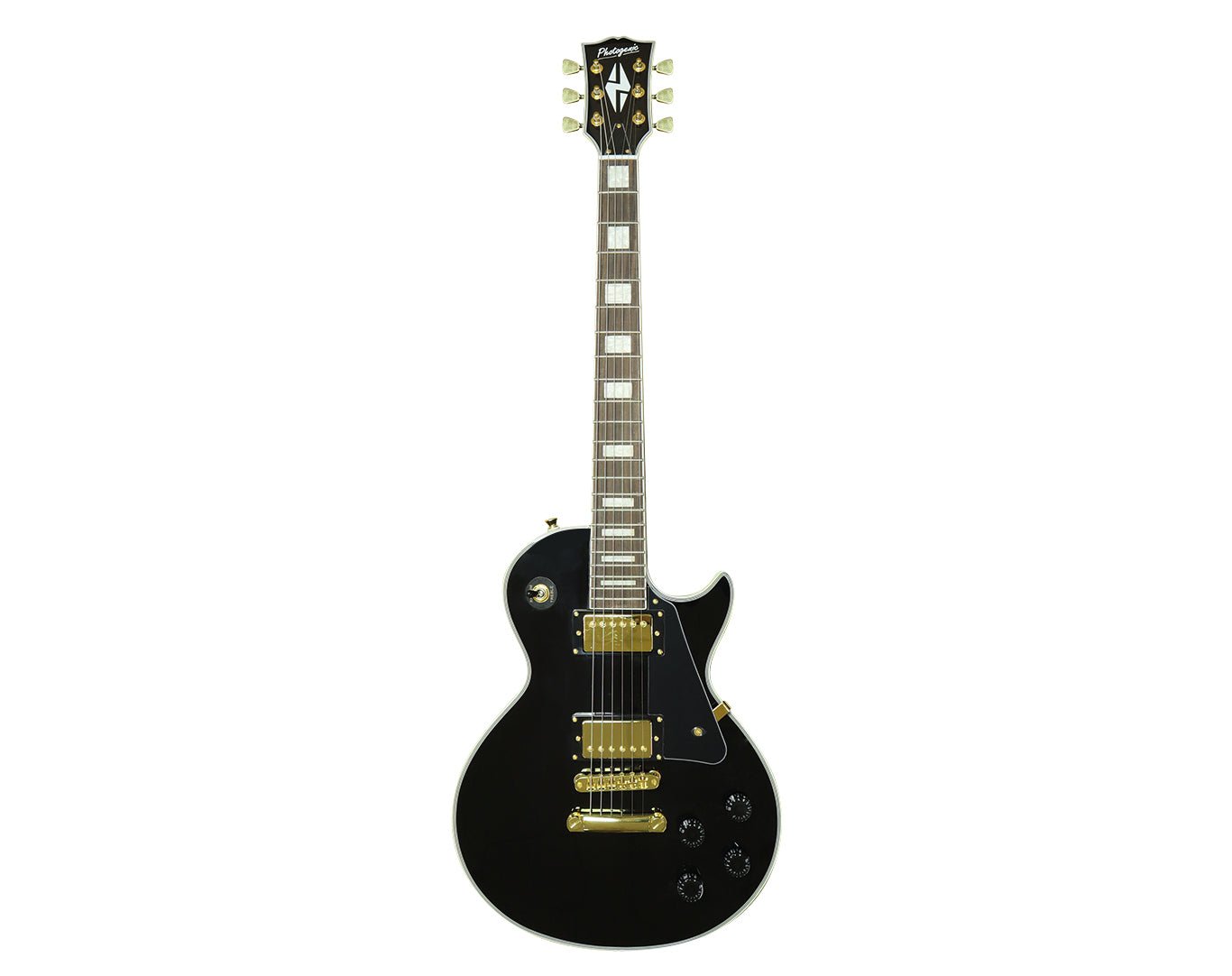Freedom Full Size Electric Guitar LP Style Black LP300-BLK