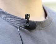Dual Lapel Microphone Type-C Clip On Interview Podcast Lavalier TM-MB20D