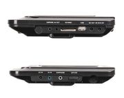 REFURBISHED Laser 9" Dual In-Car Portable DVD Player CD Travel Hi-Res Charger DVD-9