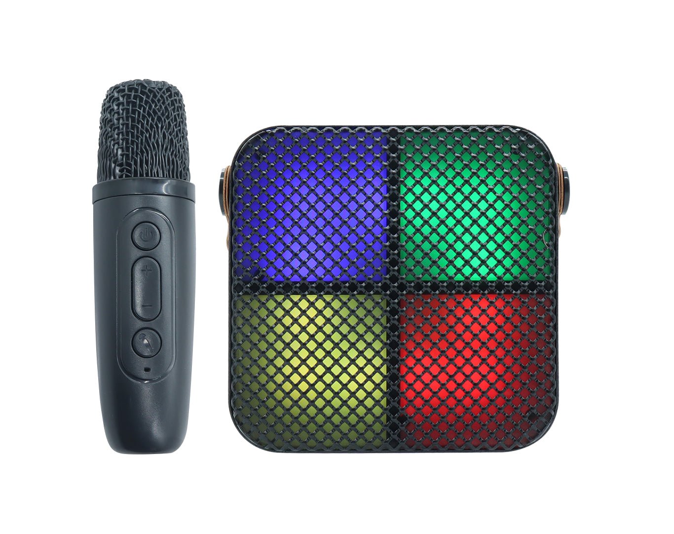 Mini Portable Bluetooth Karaoke Speaker with Wireless Microphone M12