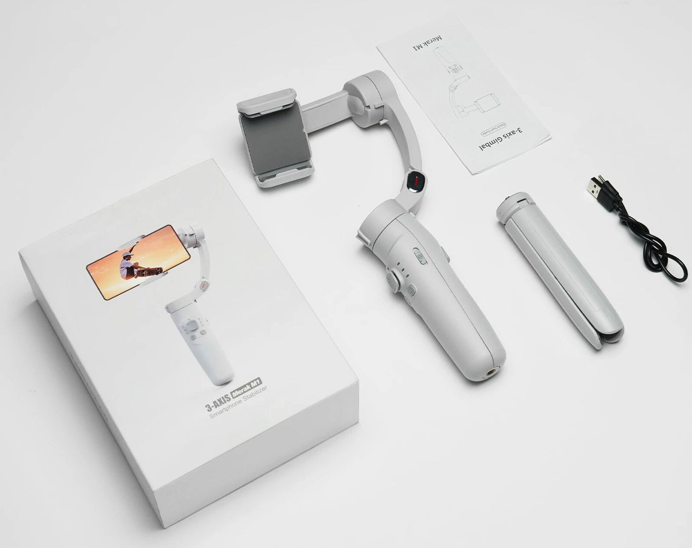 Handheld Phone Stabiliser 3-Axis Gimbal M1