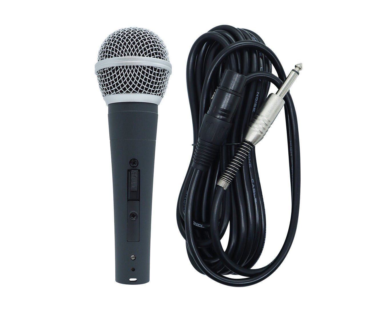 Precision Audio Wired Microphone 5m XLR 1/4" Jack Cable Soft Case M58