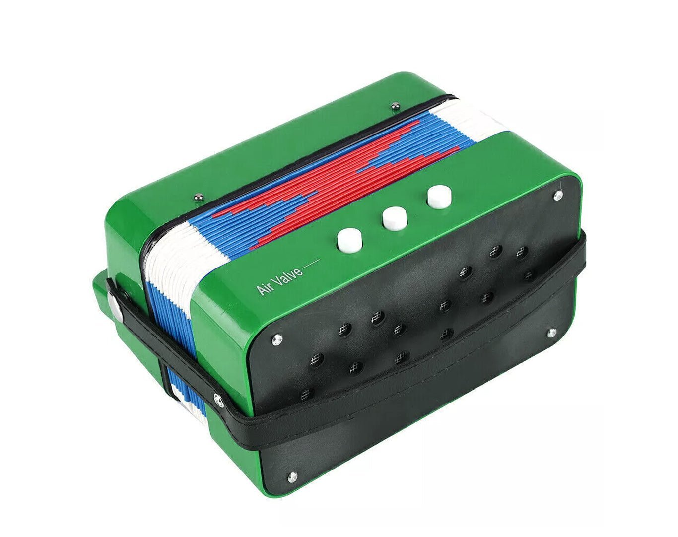 Freedom Kids Button Accordion Green MA217-GRN