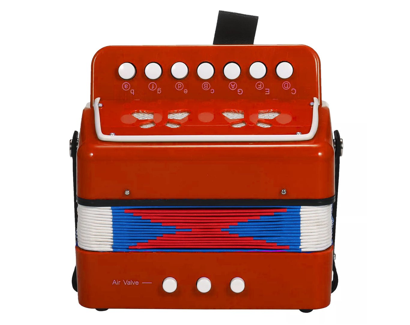 Freedom Kids Button Accordion Red MA217-RED