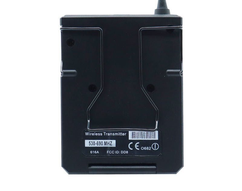 Twin Channel UHF Wireless Microphone System Handheld Bodypack MIC23