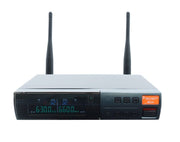 Twin Channel UHF Wireless Microphone System Handheld Bodypack MIC23