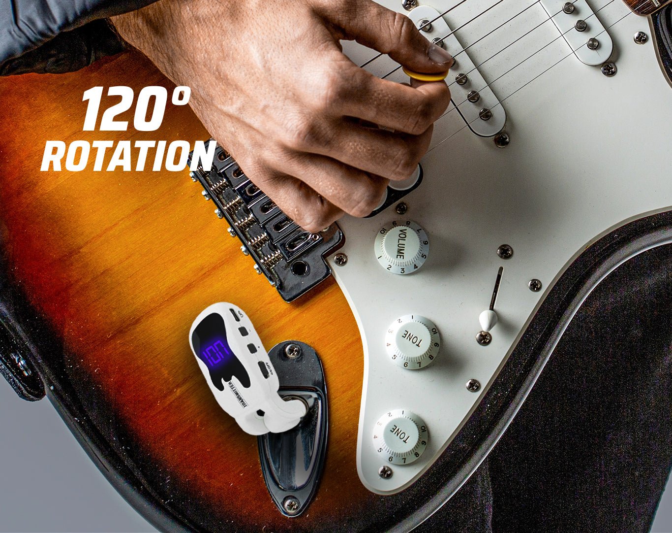 Weconic Wireless Guitar System Rechargeable Multi-Frequency MIC30