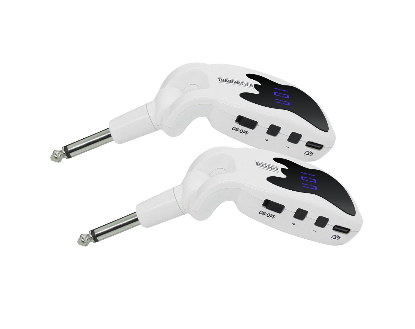 Weconic Wireless Guitar System Rechargeable Multi-Frequency MIC30