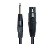 Precision Audio 1/4" to XLR Studio Stage Microphone Lead 5m MJACK5