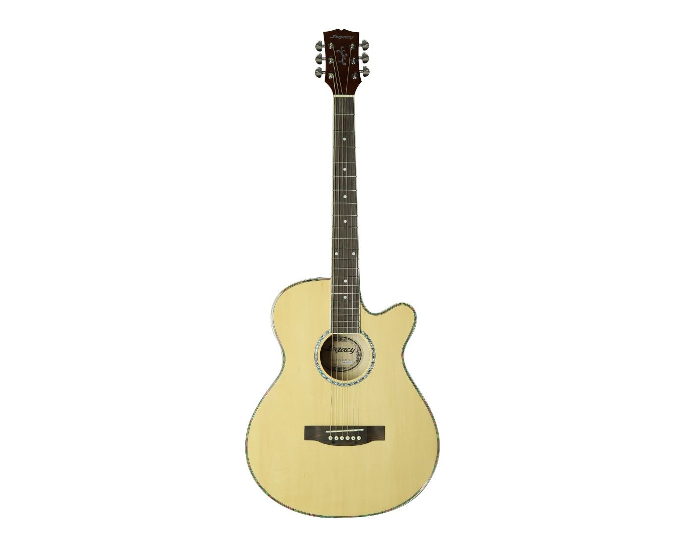 Legacy 40" Acoustic Guitar Cutaway Natural Finish MJG-305C-NAT