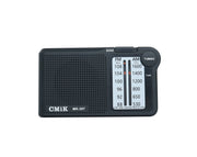 Portable Pocket AM FM Radio Speaker Black MK-307-BLK