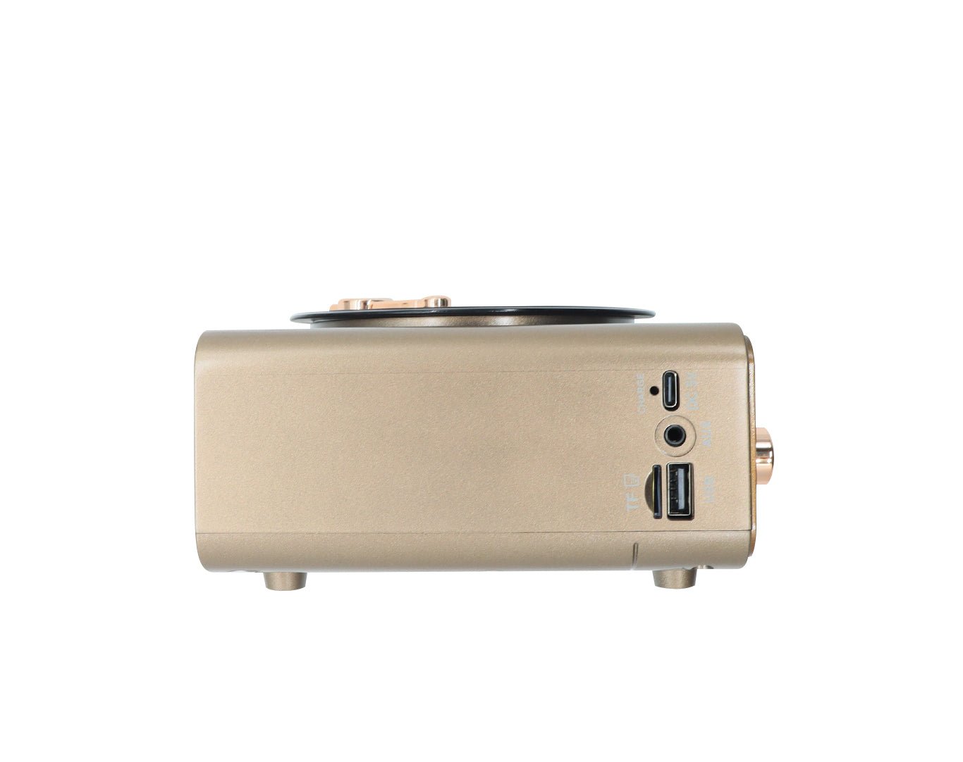 CMIK Portable Radio Retro Bluetooth Speaker AM FM SW Gold MK-626BT-GLD