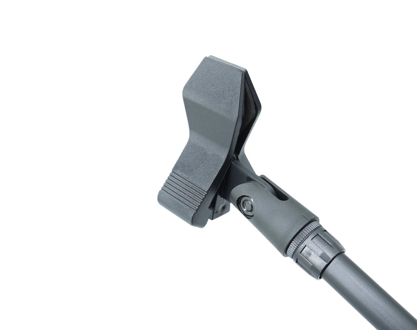 Dual Microphone Stand Flexible Gooseneck Adjustable Height Boom Arm MS-108