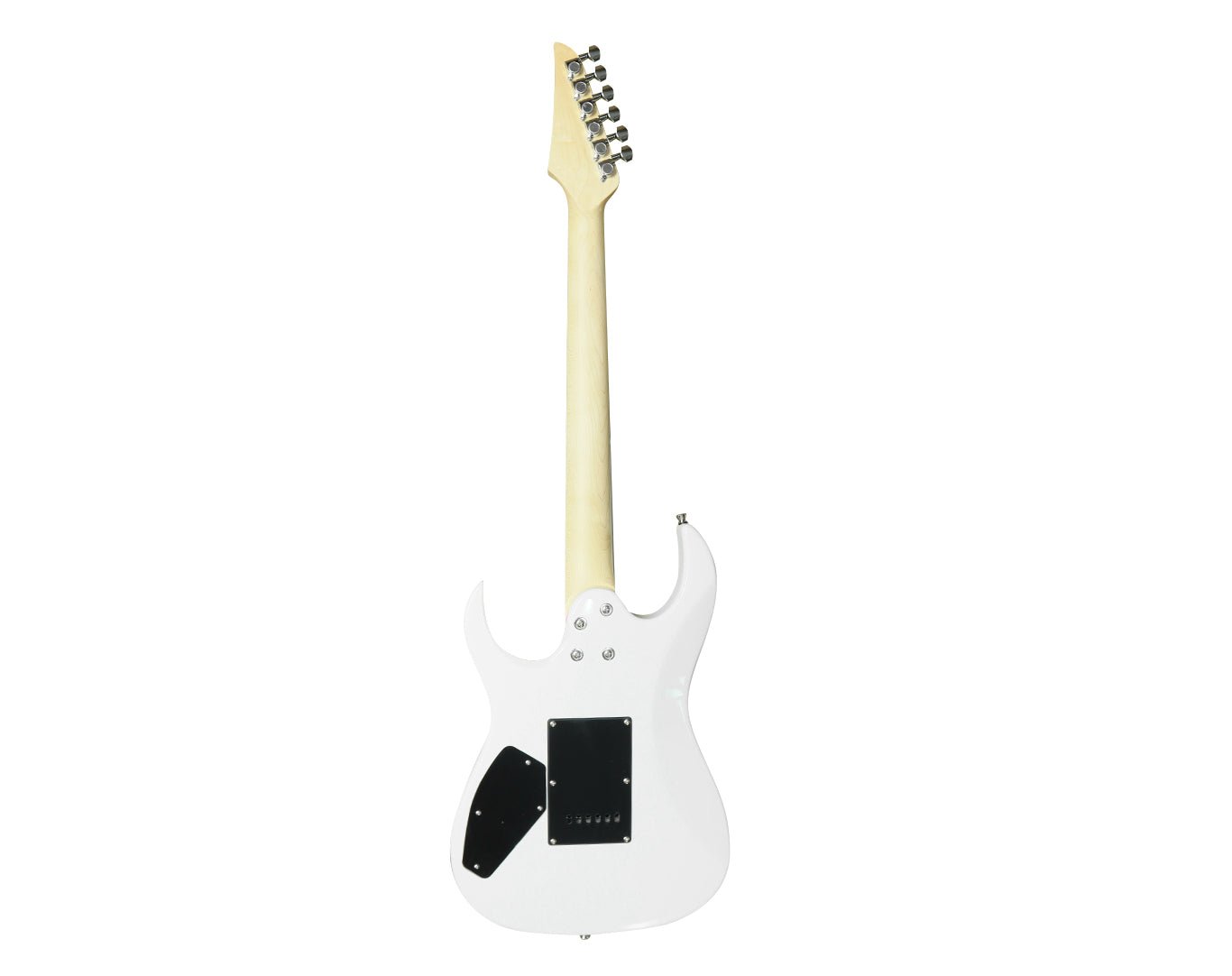 Minsine 6 String Electric Guitar White 3m Cable Tremolo Arm MS-170-WHT