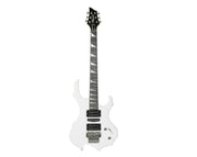 Minsine 6 String Electric Guitar White 3m Cable Tremolo Arm MS-200-WHT
