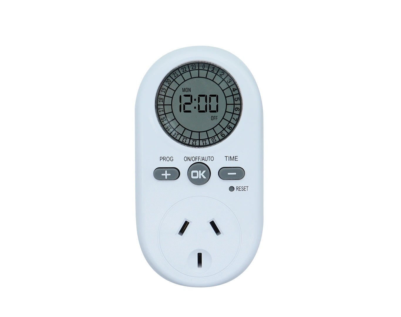 MORT BAY Indoor Digital Timer One Socket 2400W LCD Display
