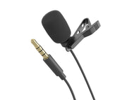 Mini Microphone 3.5mm Audio JACK With Lapel Clip NR9144 3m