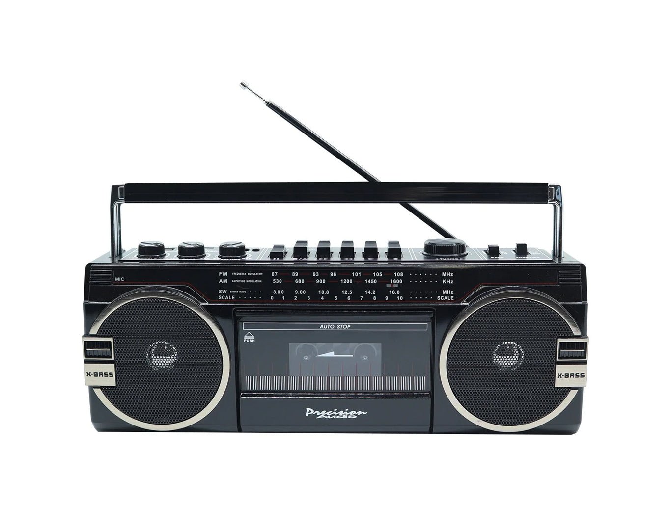 80s Boombox Bluetooth Victrola 1980s Retro Bluetooth Boombox With