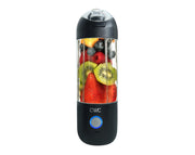 Cook With Color 414ml Portable Blender Stainless Steel Blades BPA Free Black WPB03-BLK