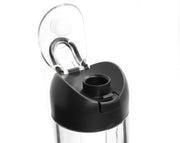 Cook With Color 414ml Portable Blender Stainless Steel Blades BPA Free Black WPB03-BLK