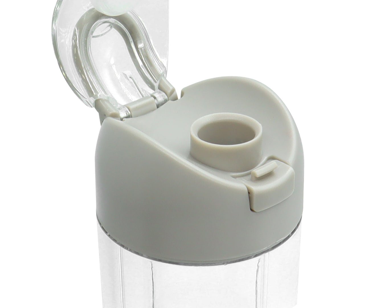 Cook With Color 414ml Portable Blender Stainless Steel Blades BPA Free Grey WPB03-GRY